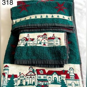 Season Greetings Towel set.